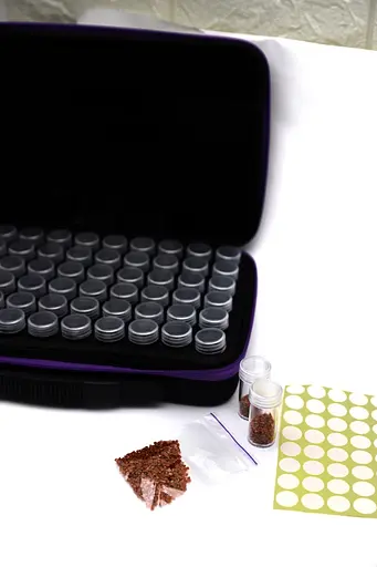 Аксесуари Набір інструментів для алмазної мозаїки №4 Фіолетовий A-Toys - фото 1