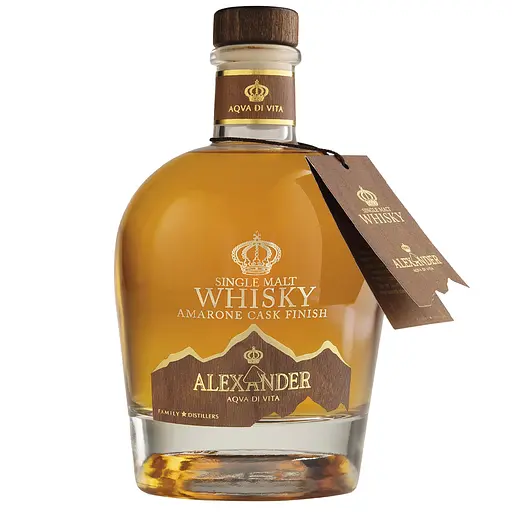 Виски Александр Aqva Di Vita Amarone Cask Finish Single Malt 46% 0.7 л - фото 1