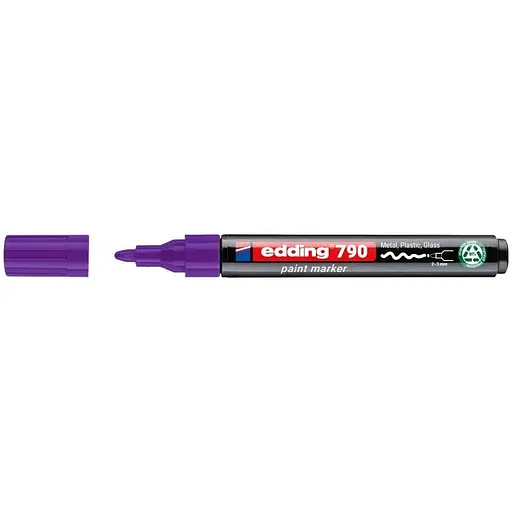 Маркер Edding Paint e-790 2-3 мм круглий фіолетовий (e-790/08n)