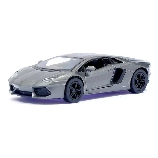 Автомодель легкова LAMBORGHINI AVENTADOR LP 700-4, 5'' Kinsmart KT5355W інерційна, масштаб 1:38 Сірий - фото 1