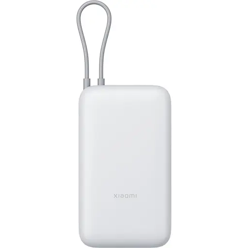 Внешний аккумулятор Xiaomi Power Bank Integrated Cable 20000 mAh 22.5W Light Grey (BHR9738GL) - фото 1