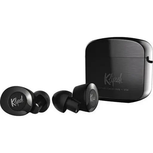 Наушники беспроводные Klipsch T5 II True Wireless Earbuds ANC Gunmetal черные - фото 2