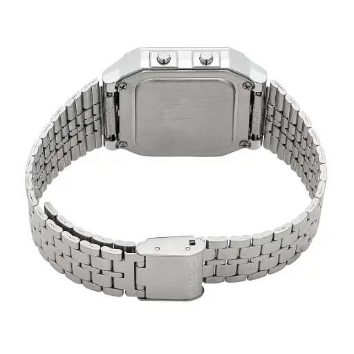 Годинник Casio Collection A500WA-7D зі сталевим браслетом - фото 3