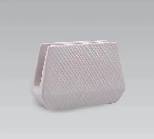 Салфетница керамическая Maestro MR-20002-44 для салфеток Белая - фото 1