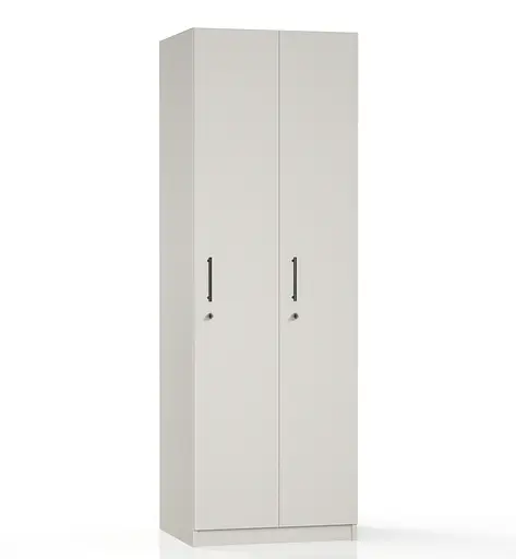 Шафа гардеробна Orange-Line для роздягальні з двома відділеннями ОП-903 600х520х1800 Кашемір - фото 2