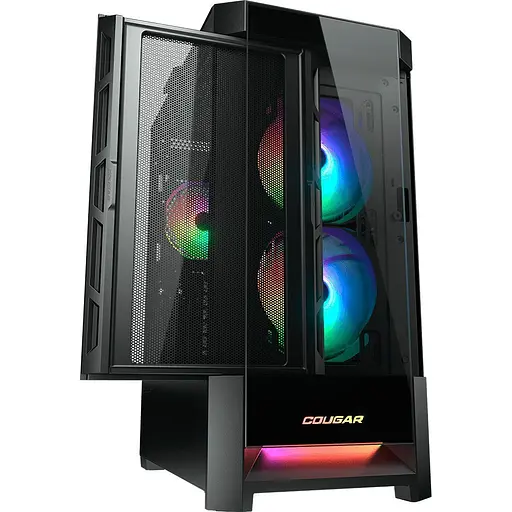 Корпус Cougar Duoface RGB Black (CGR-5ZD1B-RGB/385ZD10.0001) [146531] - фото 2