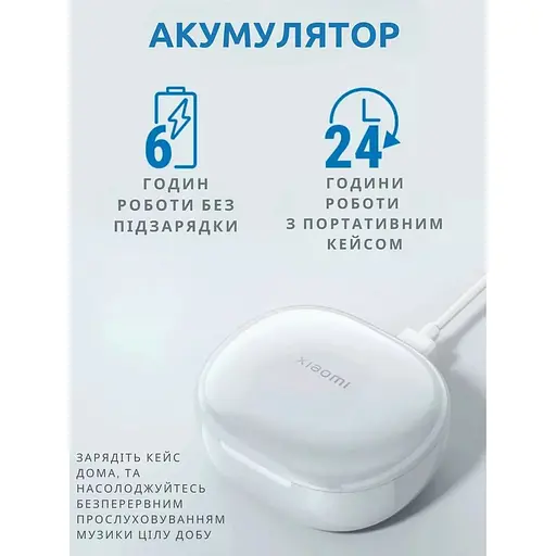 Наушники Xiaomi Mi Air 3 SE White - фото 4