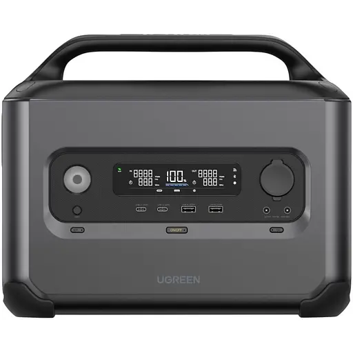 Зарядная станция Ugreen Power Roam 15054A 1200Вт (1024Вт/ч) AC,MPPT,UPS,WIFI/BT