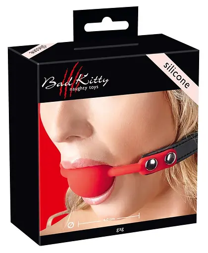 Кляп кулька Bad Kitty Naughty Toys Gag червоний - фото 4