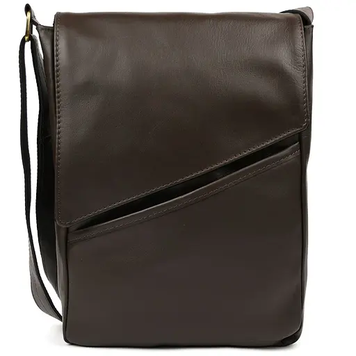 Чоловіча шкіряна сумка А4 через плече TARWA 33х26х8 см sum0028167 - фото 1