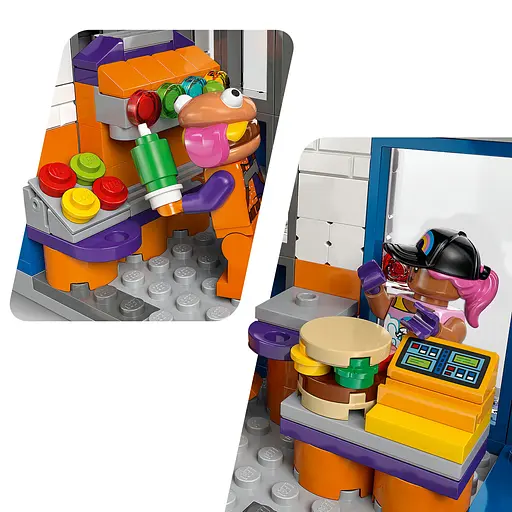 Конструктор LEGO Fortnite Durrr Burger ресторан 546 деталей (77076) - фото 21
