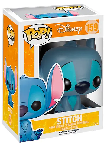 Коллекционная  фигурка   Фанко Поп Лило и Стич Стич Funko Pop Lilo and Stitch Stitch 10см FP LS S 159 - фото 3