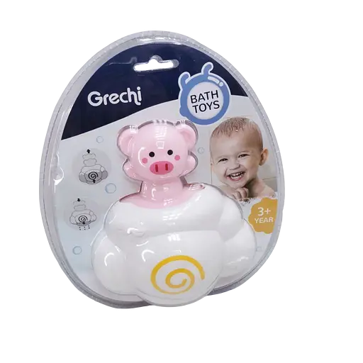 Детская игра для ванны Облачко, в слюде, G403-2