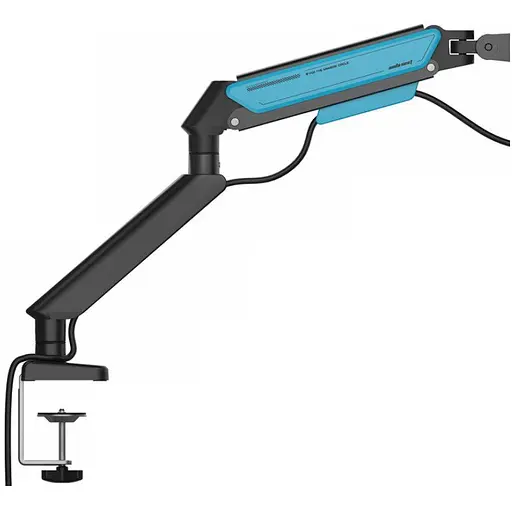 Кронштейн настільний для монітора 17-32 дюйми Anda Seat ADWA6D1SBS Stealth II Black-Blue - фото 6