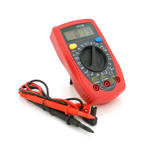 Мультиметр DT33B Вимірювання: V, A, R - фото 1