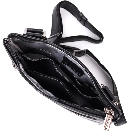 Чоловіча сумка через плече з натуральної шкіри TONY PEROTTI 21,5х24х2 см sum0028956 - фото 7