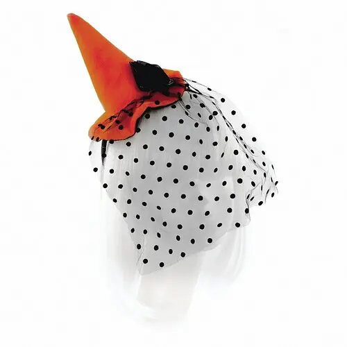 Колпак Ведьма мини на обруче - фото 1