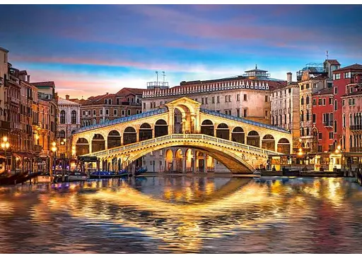 Пазл Castorland Мост Риальто ночью 1000 эл. (C-104215) - фото 2