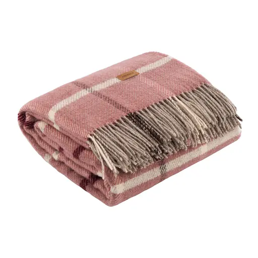 Плед Ardesto Leonardo Alpina 140x200 см 100% розовая шерсть (ART0701LM) - фото 7