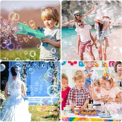 Гвинтівка-бульбашковий пістолет GreatPro Bubble Machine Bubble Shooter - фото 6