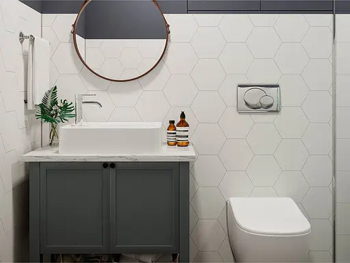 Умивальник Miraggio Marrakesh 380 0000934, Білий - фото 6