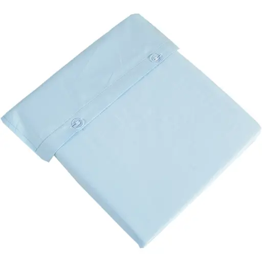 Постільна білизна Lotus Home Dakota Modern полуторний сатин блакитна (svt-2000022351423) - фото 2