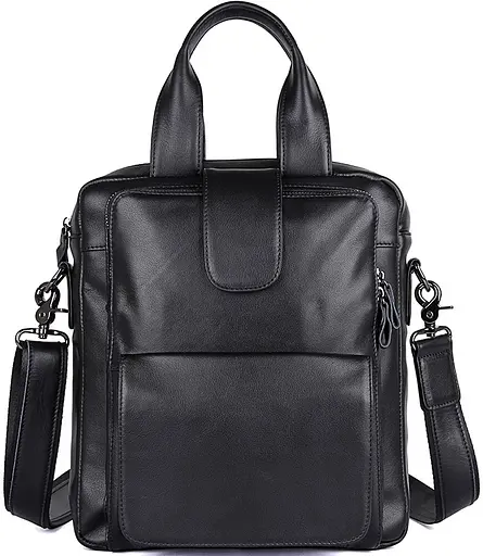 Чоловіча шкіряна сумка Vintage 25,5х30,5х7,5 см sum0012406 - фото 4