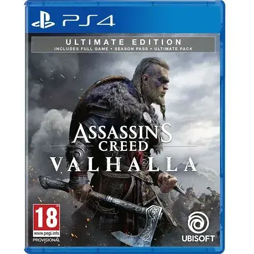 Игра Assassin's Creed Valhalla Ultimate Edition (английская версия) (PS4)