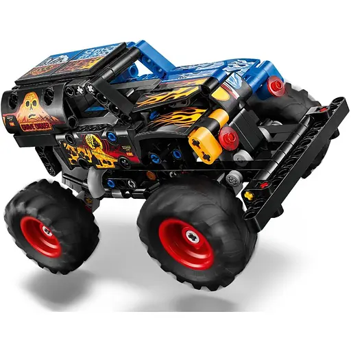 Конструктор LEGO Technic Monster Jam Grave Digger Вогонь і лід 263 деталі (42219) - фото 5