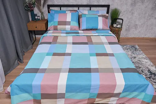 Комплект постільної білизни Moon&Star Бязь Gold Люкс Burlap Дитячий 110x140 см наволочки 2x40x40 см - фото 2