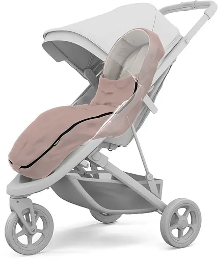 Теплий конверт-накидка Thule Stroller Footmuff Misty Rose (TH 11200323) - фото 3