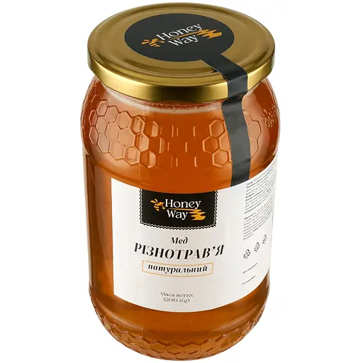 Мед різнотрав'я Honey Way 1.2 кг