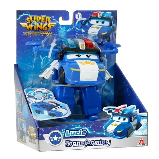Ігрова фігурка-трансформер Super Wings Transforming Люсі (Lucie) 12.5 см (EU780235) - фото 7