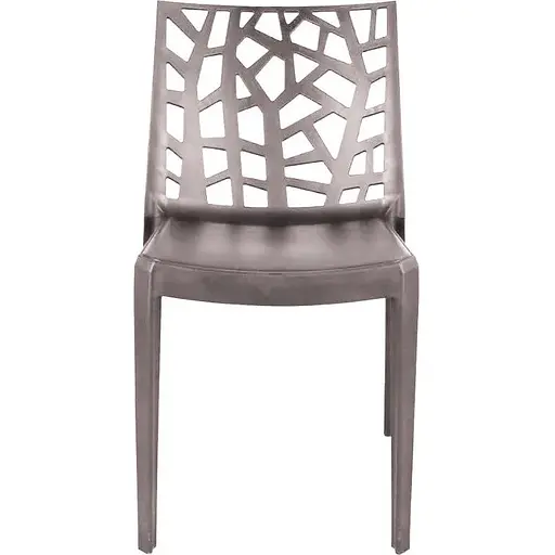 Стілець садовий пластиковий Bica Matrix сіро-бежевий - фото 3