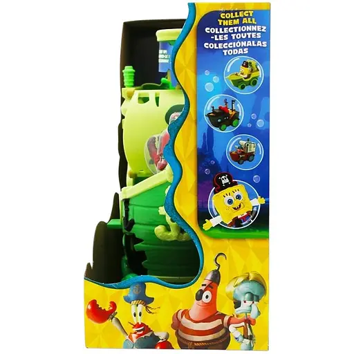 Игровой набор Spone Bob Губка Боб в кино в поисках квадратных штанов Летучий Голландец (FR73110) - фото 5