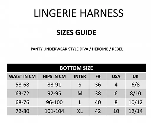 Трусики для страпона Strap-On-Me Heroine Harness M черный - фото 17