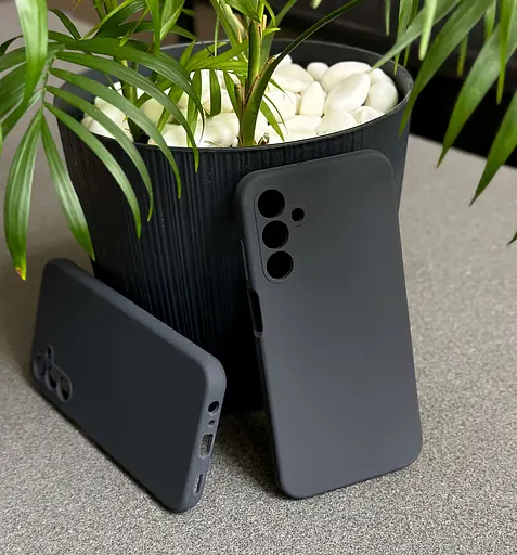 Чехол Make Samsung A15 Silicone Black - фото 2