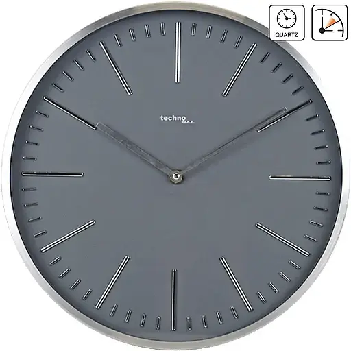 Годинник настінний Technoline WT7215 Grey (WT7215) - фото 2
