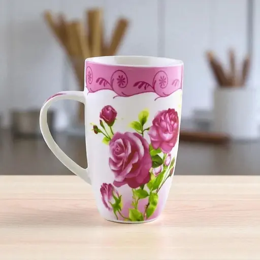 Кружка з квітами №1 NP44CUP1 - фото 2