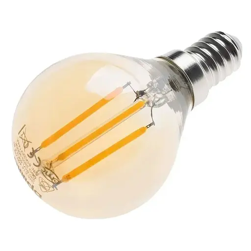 Лампа Brille світлодіодна LED 4W E14 COG WW G45 Amber 220 В