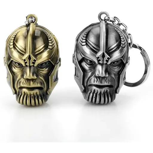 Брелок 3D Avengers: Infinity War Thanos Танос 3D голова bronze.705 - фото 6
