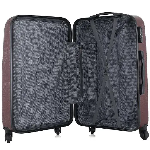 Валіза Semi Line 24" M Burgundy (T5581-4) - фото 2