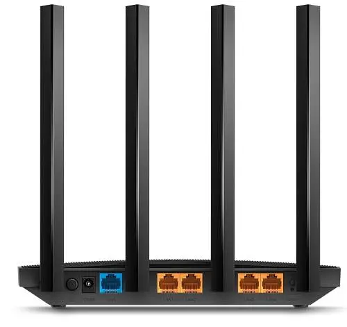 Роутер TP-LINK Archer C80 Black, Wi-Fi 802.11a/b/g/n/ac, до 1900 Mb/s, 2.4/5GHz, 4x100/1000 Mb/s, RJ45 100/1000Mb/s (Gb), 4 зовнішні - фото 3