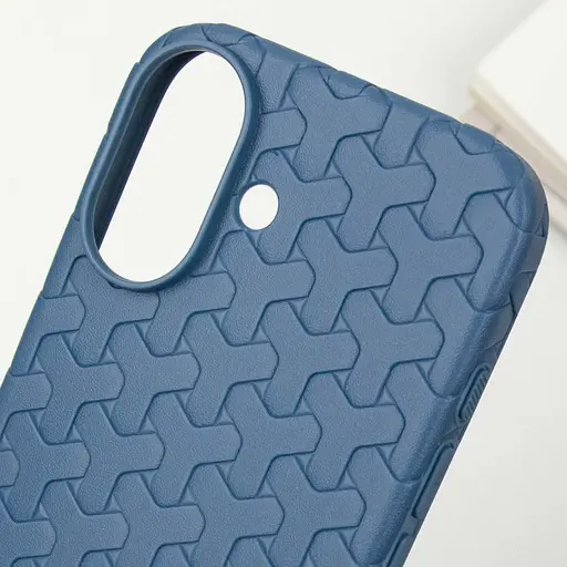 Чохол Epik TPU Weaving для Apple iPhone 16, 6.1 Blue - фото 5