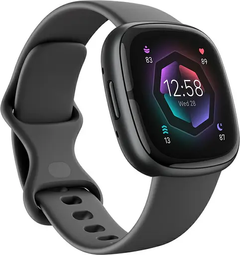 Смарт-годинник Fitbit Sense 2 Shadow Grey/Graphite (FB521BKGB) - фото 3