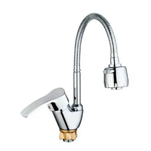 Смеситель для кухни Mixxus YUB4-279 с рефлекторным изливом MI6478 Хром - фото 1