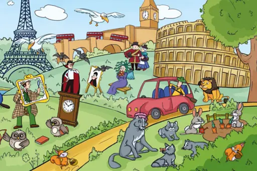 Навчальний віммельбух : Від 1 до 10 - фото 7