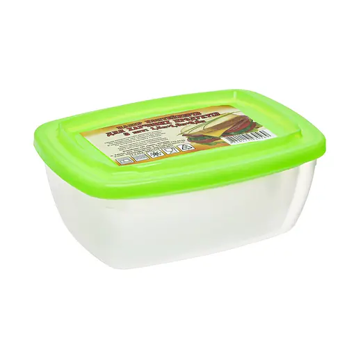 Набір пластикових контейнерів для зберігання харчових продуктів (0.6 л/1 л/1.5 л) 87934 - фото 8