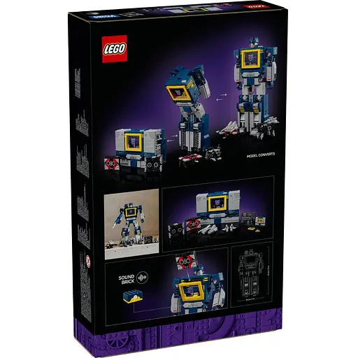 Конструктор LEGO Icons Transformers Саундвейв 1505 деталей (10358) - фото 13