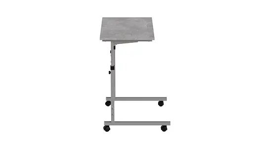 Стіл приставний Ferrum-decor Аміго 62x60x40 метал Сірий ДСП Бетон 16мм (FRD-102546)